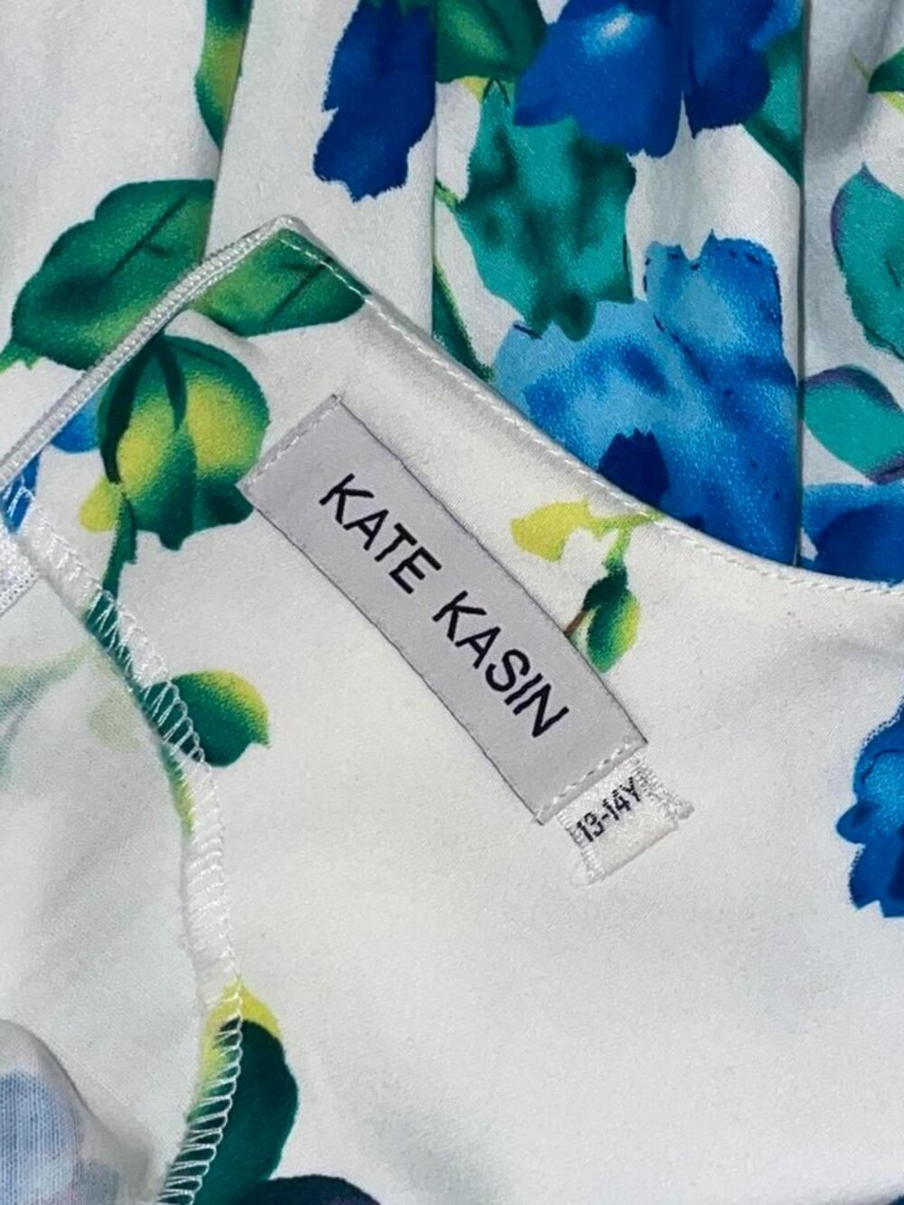 Kate Kasin KIDS SIZE 13-14, floral dress, in perfect shape